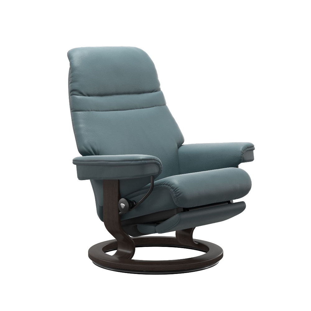 Sillón modelo SUNRISE Classic Power™ Plus™ System Power™ de Stressless piel Paloma