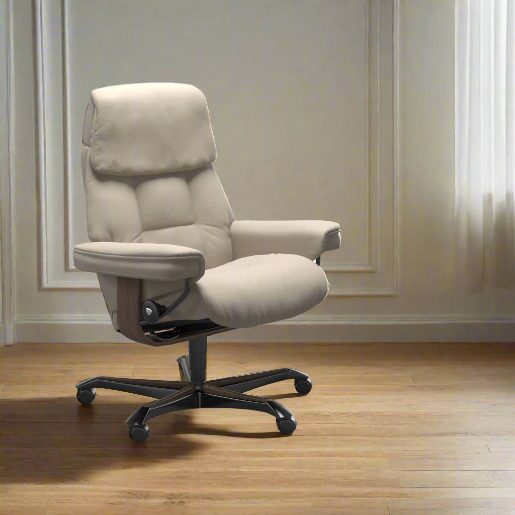 Sillón giratorio Stressless modelo Ruby Pie Office
