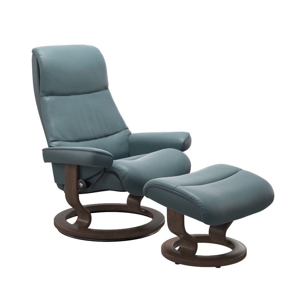 Sillon modelo VIEW Classic Plus™ System de STRESSLESS en piel Paloma