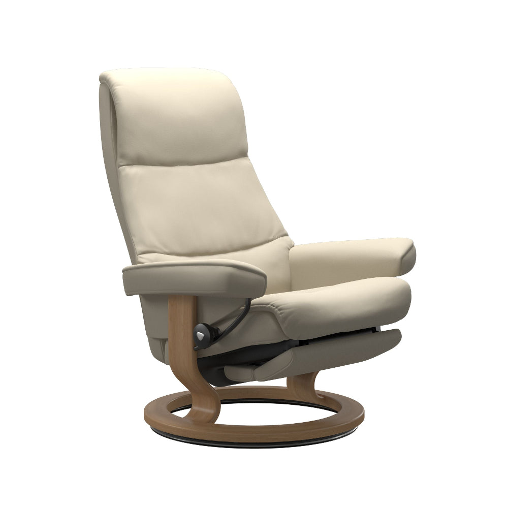 Sillón modelo VIEW Classic Power™ Plus™ System Power™ de Stressless piel Batick