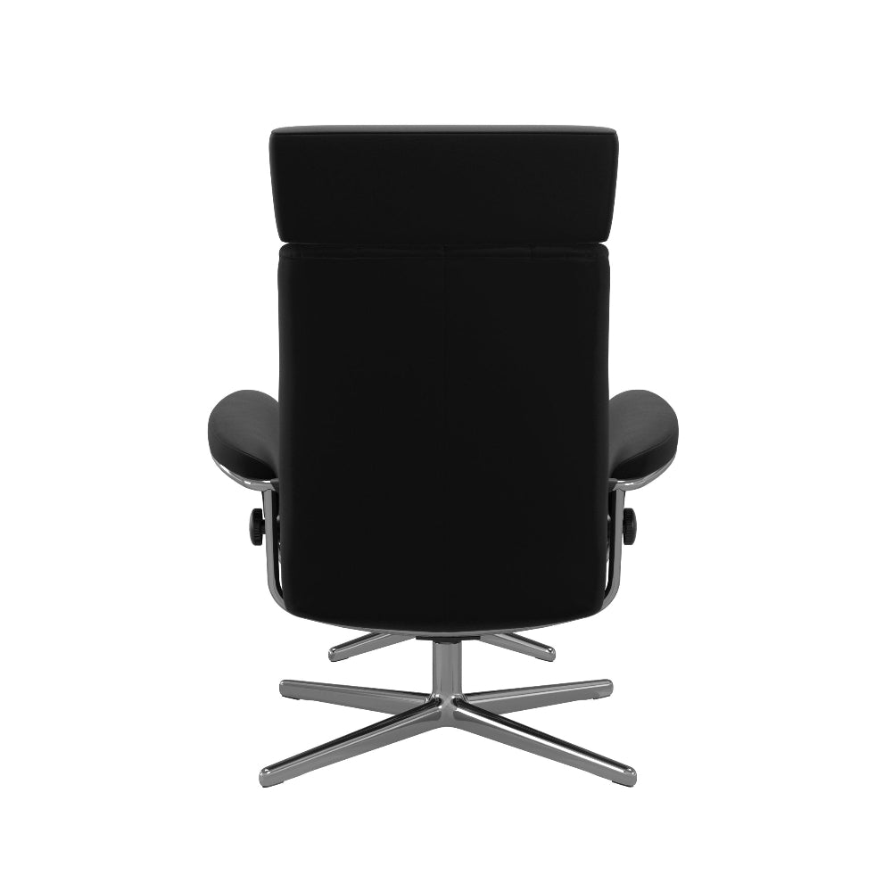 Sillón de Stressless® modelo LONDON Pie Cross base Plus™ System BalanceAdapt™ piel Batick