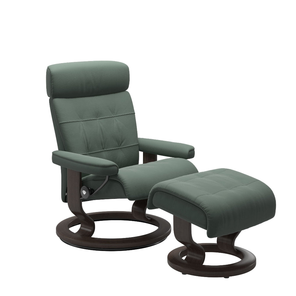 Sillon modelo ERIK Classic Plus™ System de STRESSLESS en piel Paloma