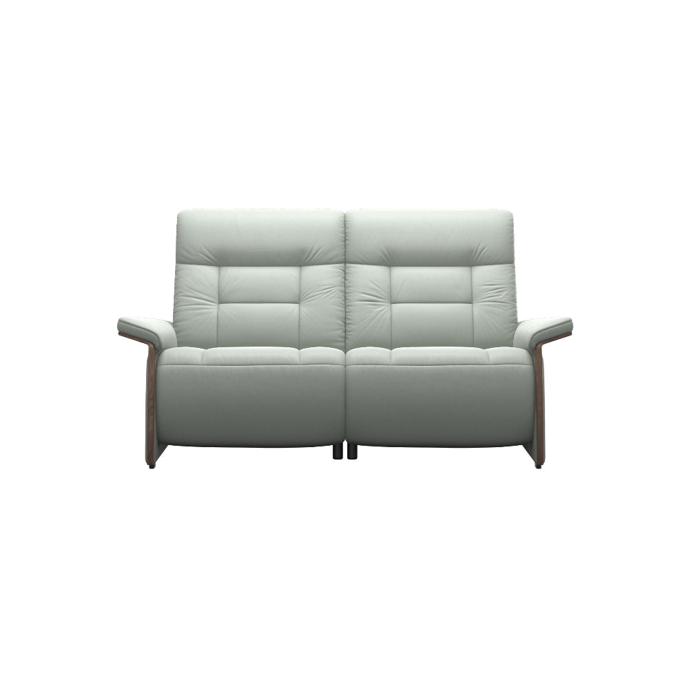 Sofá 2 plazas modelo MARY Stressless® Power™ Brazo Wood piel Paloma