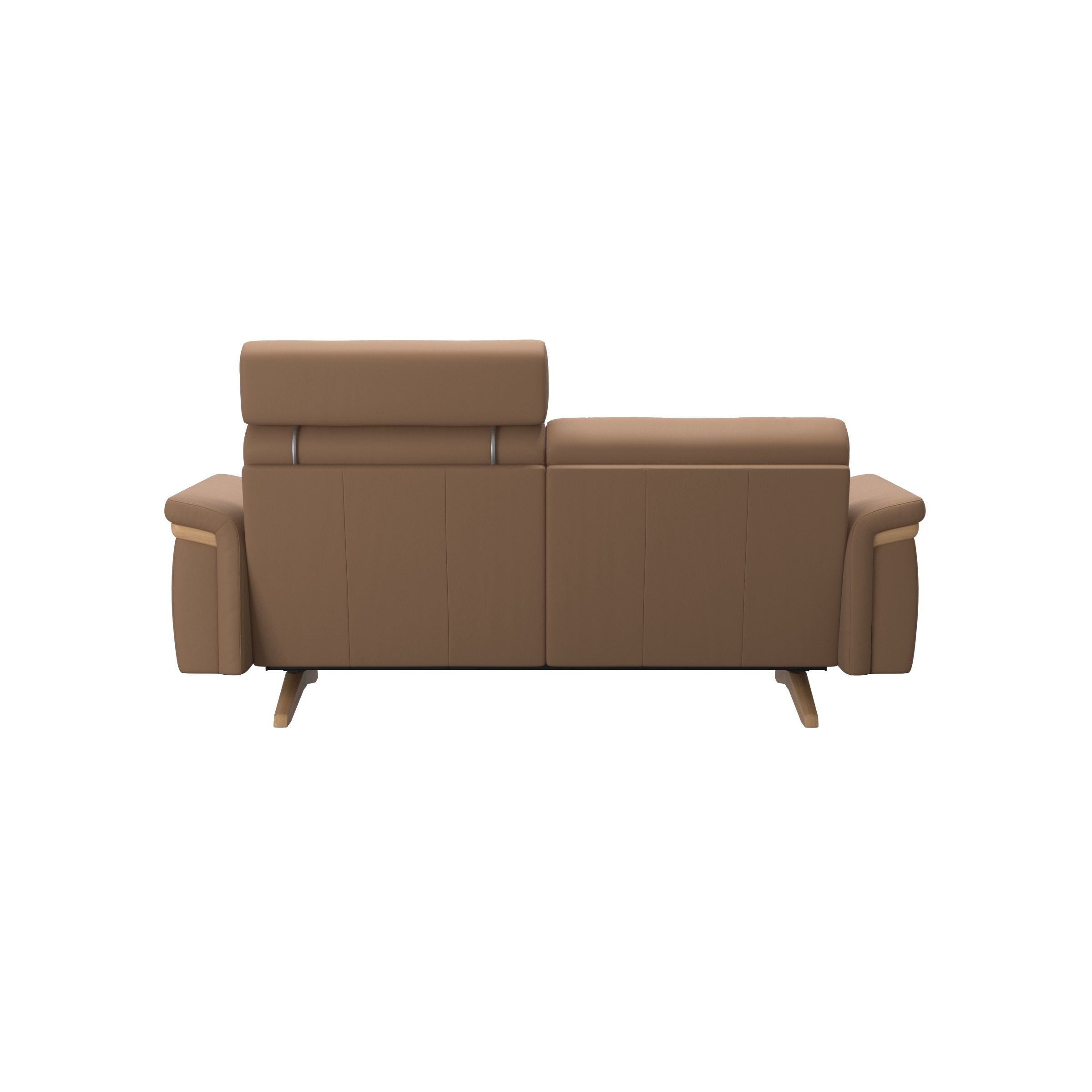 Sofá 2 plazas modelo STELLA WOOD Stressless® Comfort Zones™ piel Batick