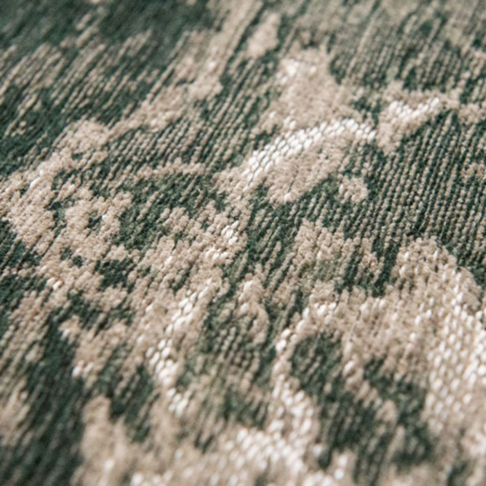 Alfombra moderna RustIK Chenille base Verde