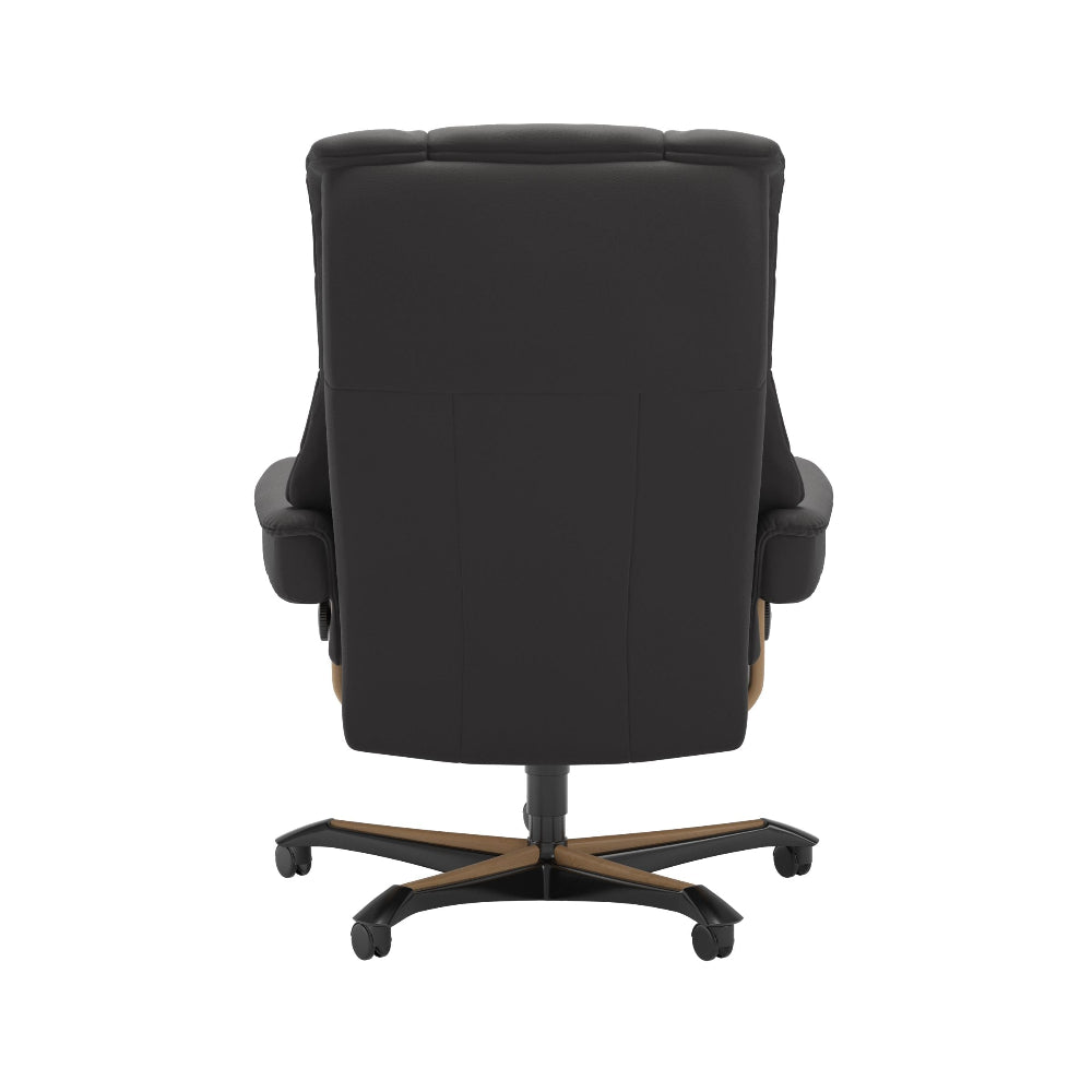 Sillón giratorio Stressless® modelo MAYFAIR Home Office con reposacabeza ajustable