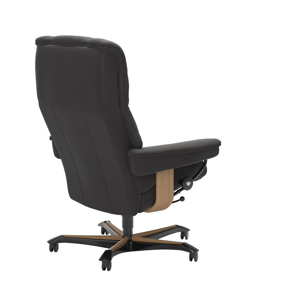 Sillón giratorio Stressless® modelo MAYFAIR Home Office con reposacabeza ajustable