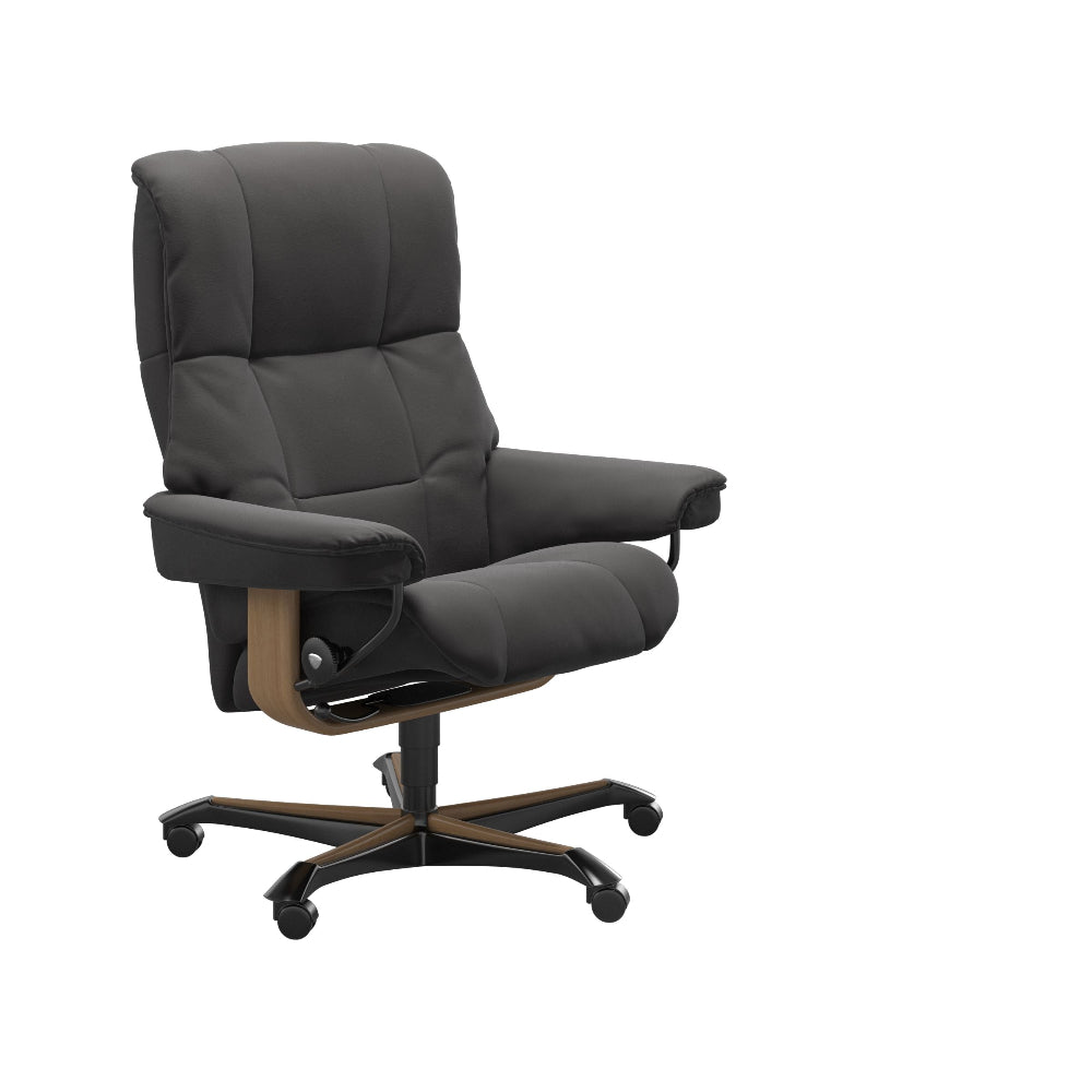 Sillón giratorio Stressless® modelo MAYFAIR Home Office con reposacabeza ajustable