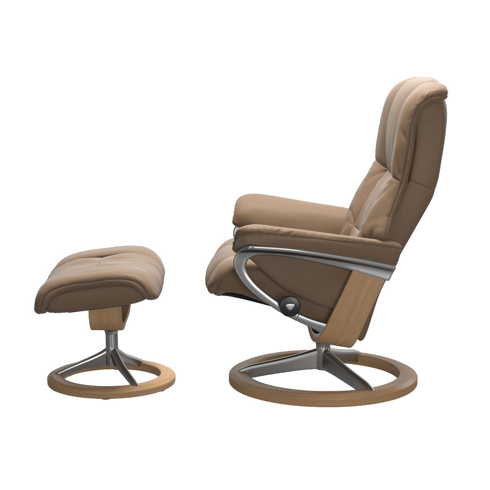 Sillón modelo MAYFAIR Signature Plus™ System BalanceAdapt™ en piel Paloma