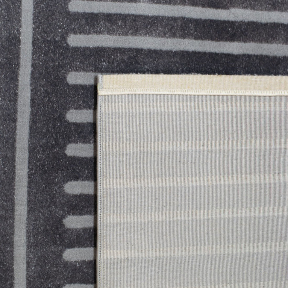 Alfombra Namur Geo Negro