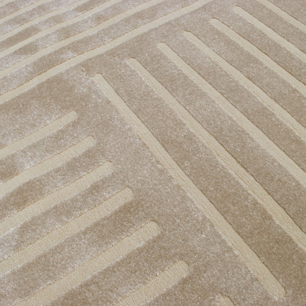 Alfombra Namur Geo Beige