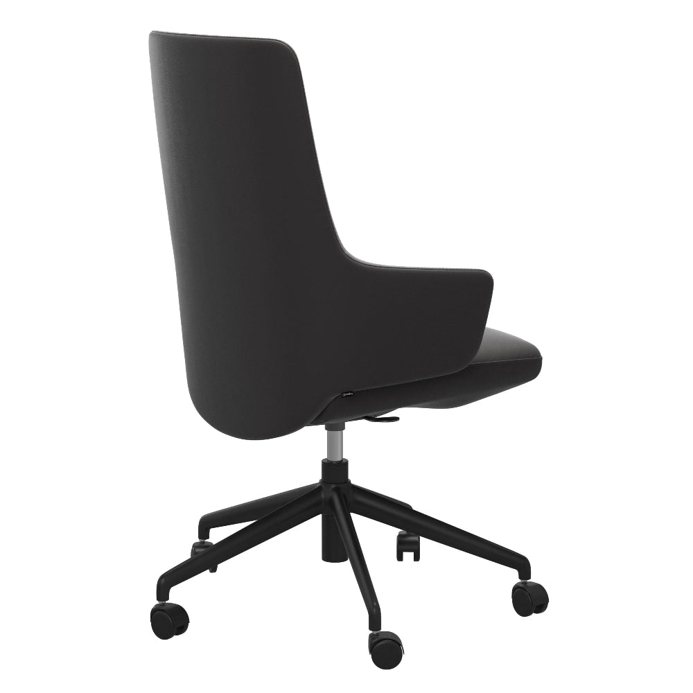 Sillón giratorio Stressless® modelo VANILLA respaldo alto con brazos Home Office