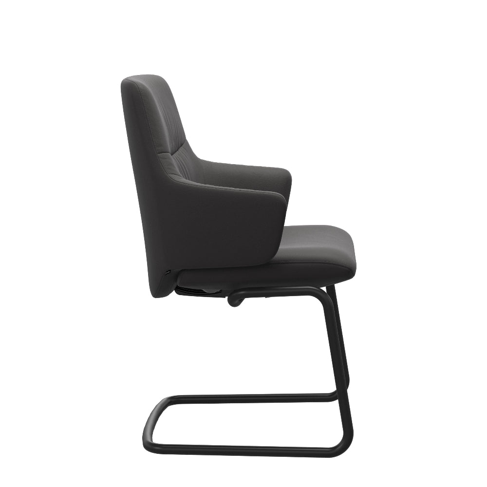 Silla de comedor Stressless® modelo MINT D400 con brazos Pie de Acero