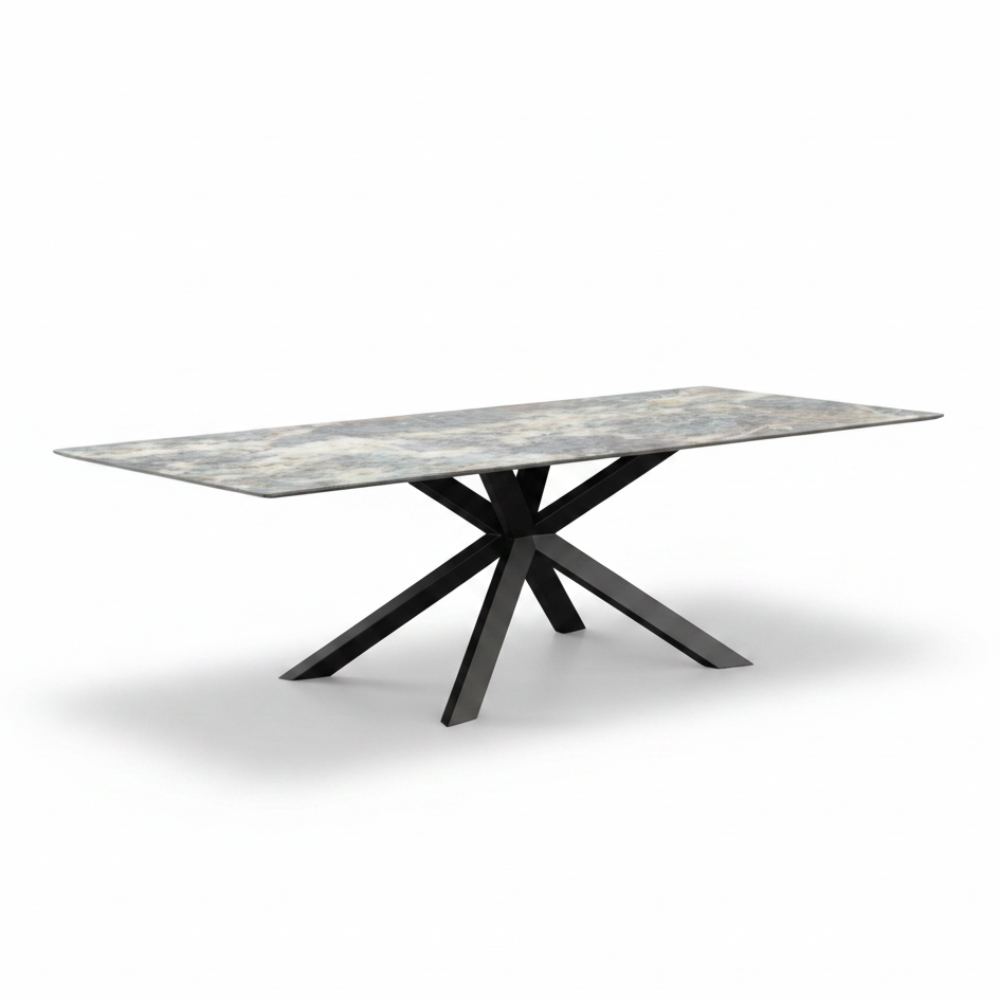 Mesa comedor de diseño Modelo Arina Tapa Porcelanico