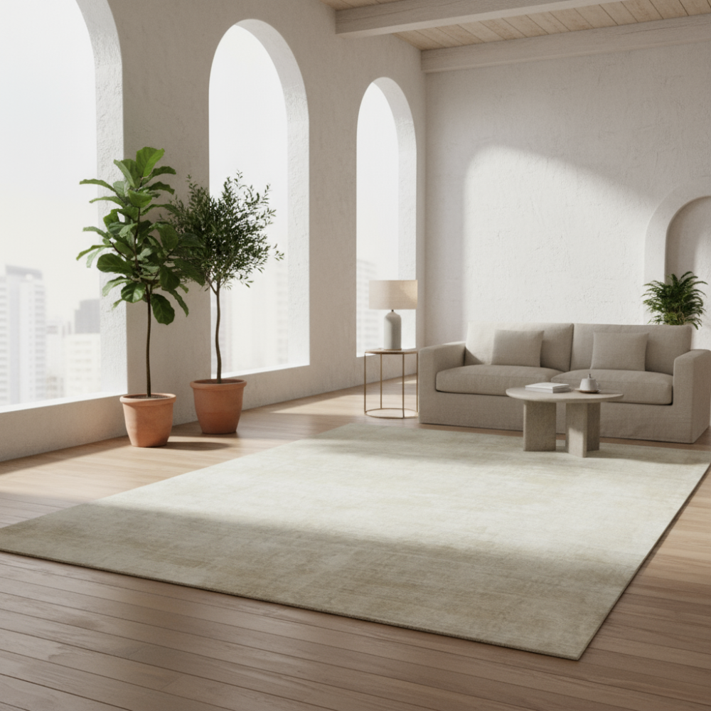 Alfombra moderna Jambi Beige