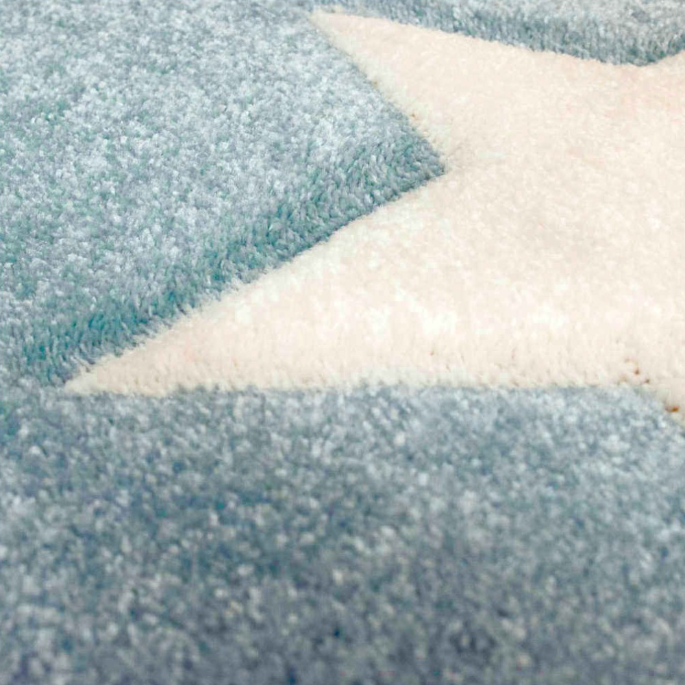Alfombra Colorful starsazul 2