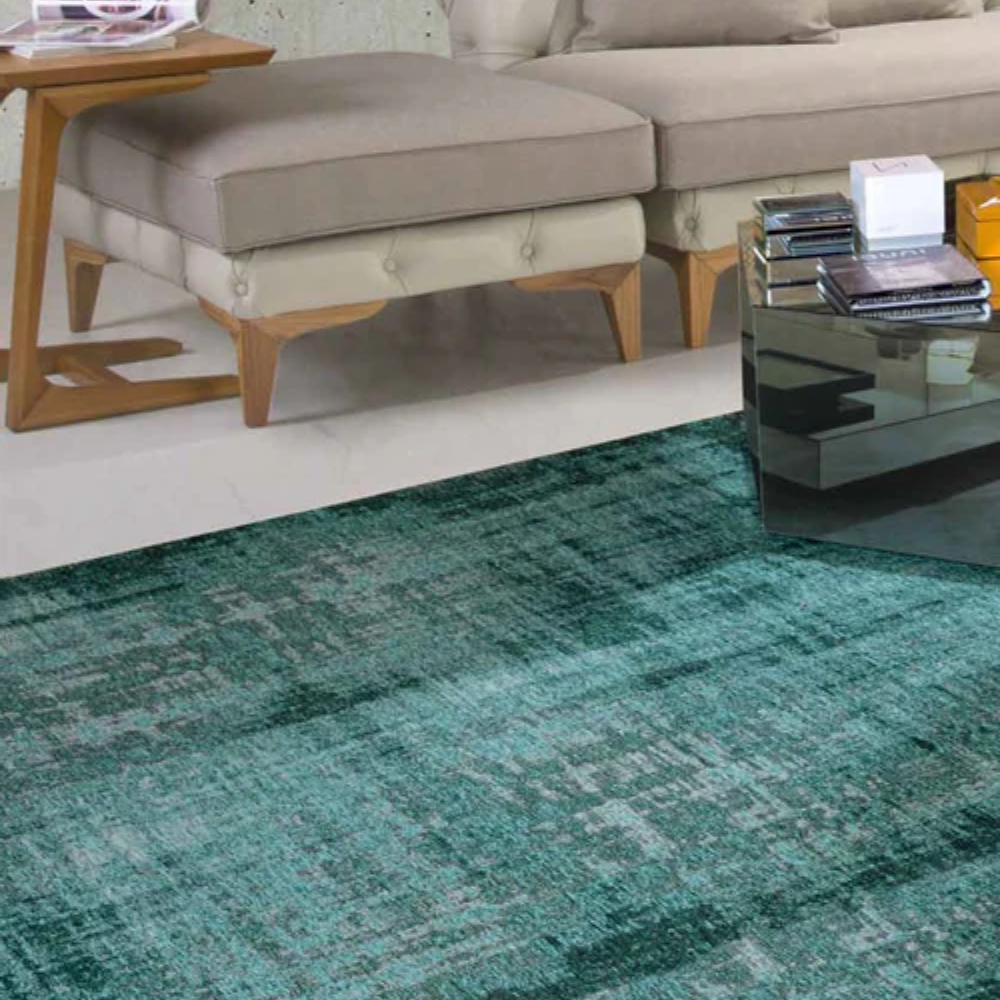 Alfombra moderna Antik  Chenille Emerald 3