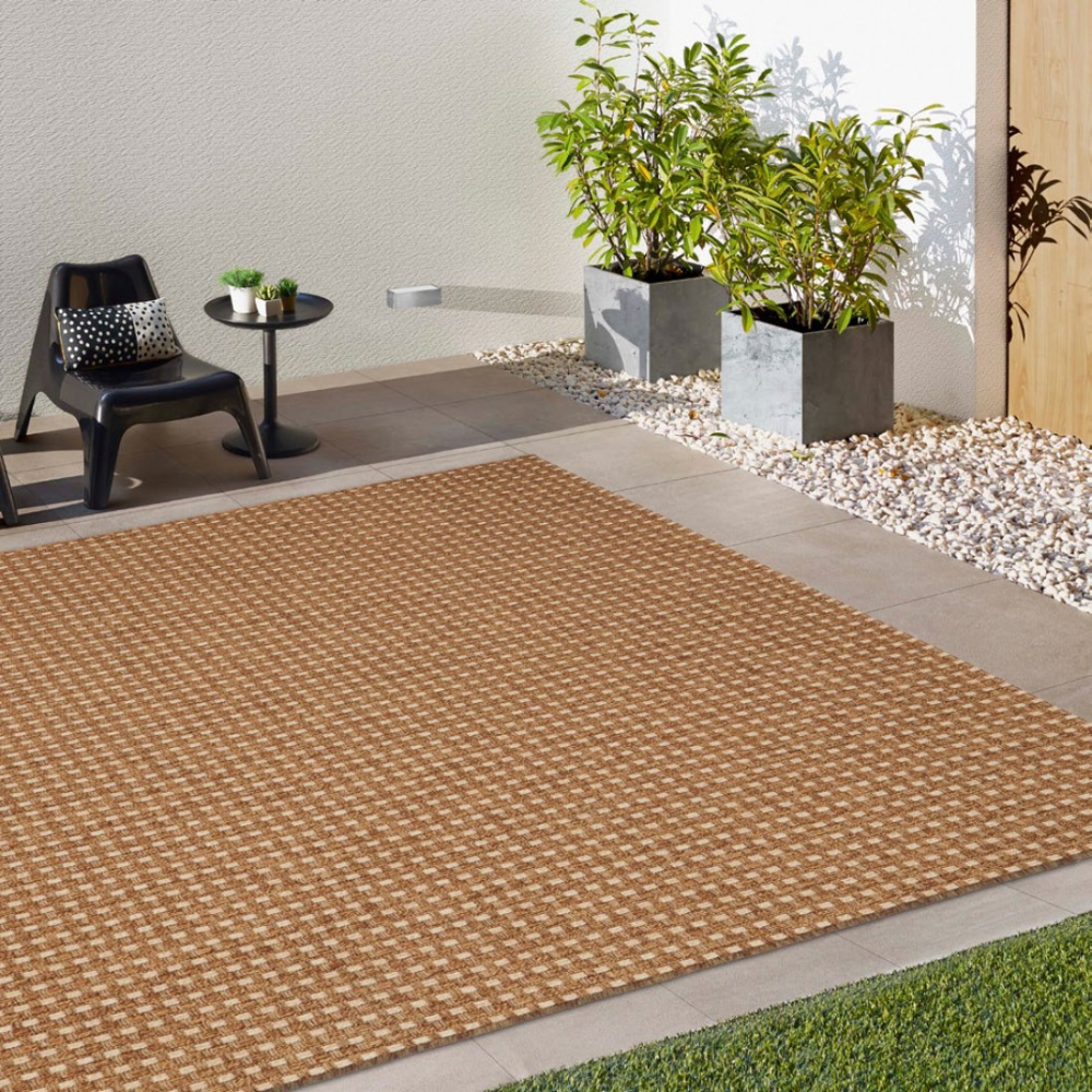 Alfombra Interior o Exterior Tatami Calabaza