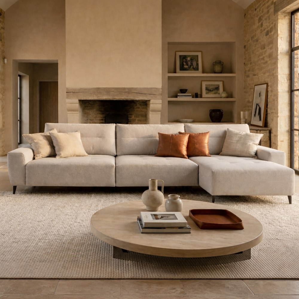 Chaisselongue de diseño y deslizantes de carro motorizados modelo BRAZIL