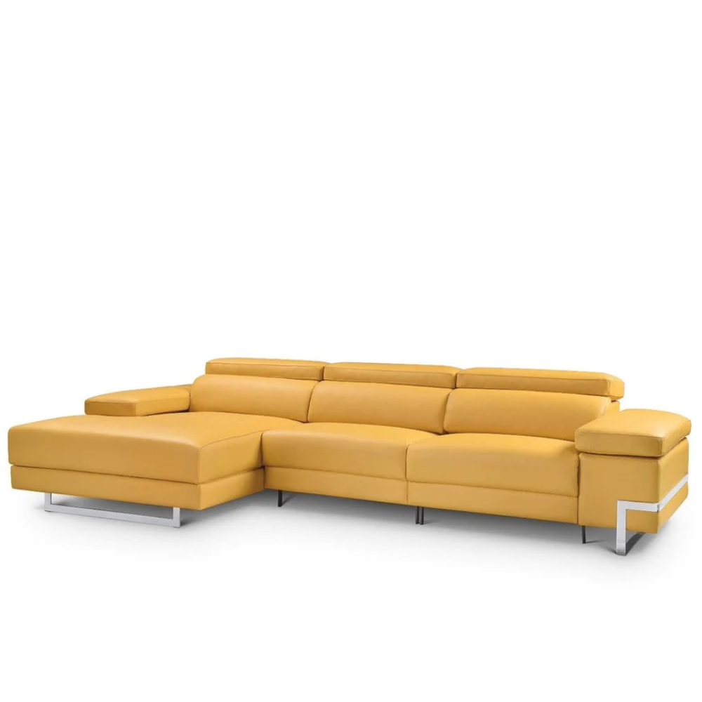 Chaiselongue de diseño modelo ACAPULCO en Piel