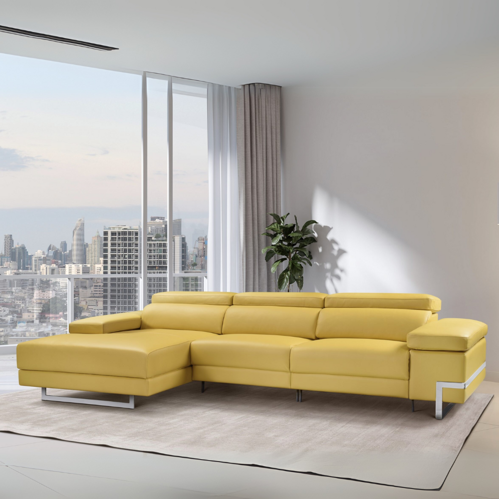 Chaiselongue de diseño modelo ACAPULCO en Piel