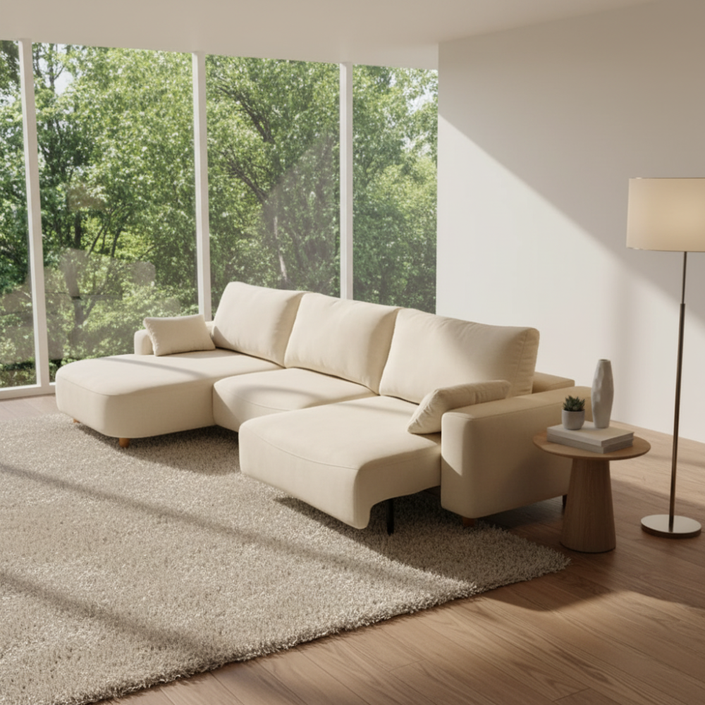 Chaiselongue de pata alta modelo CLOUD