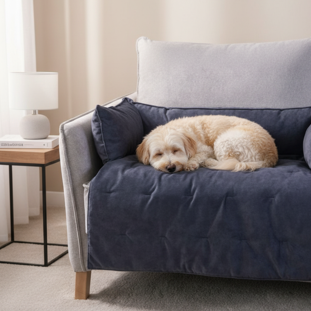 Camita adaptable a sofá para Mascotas