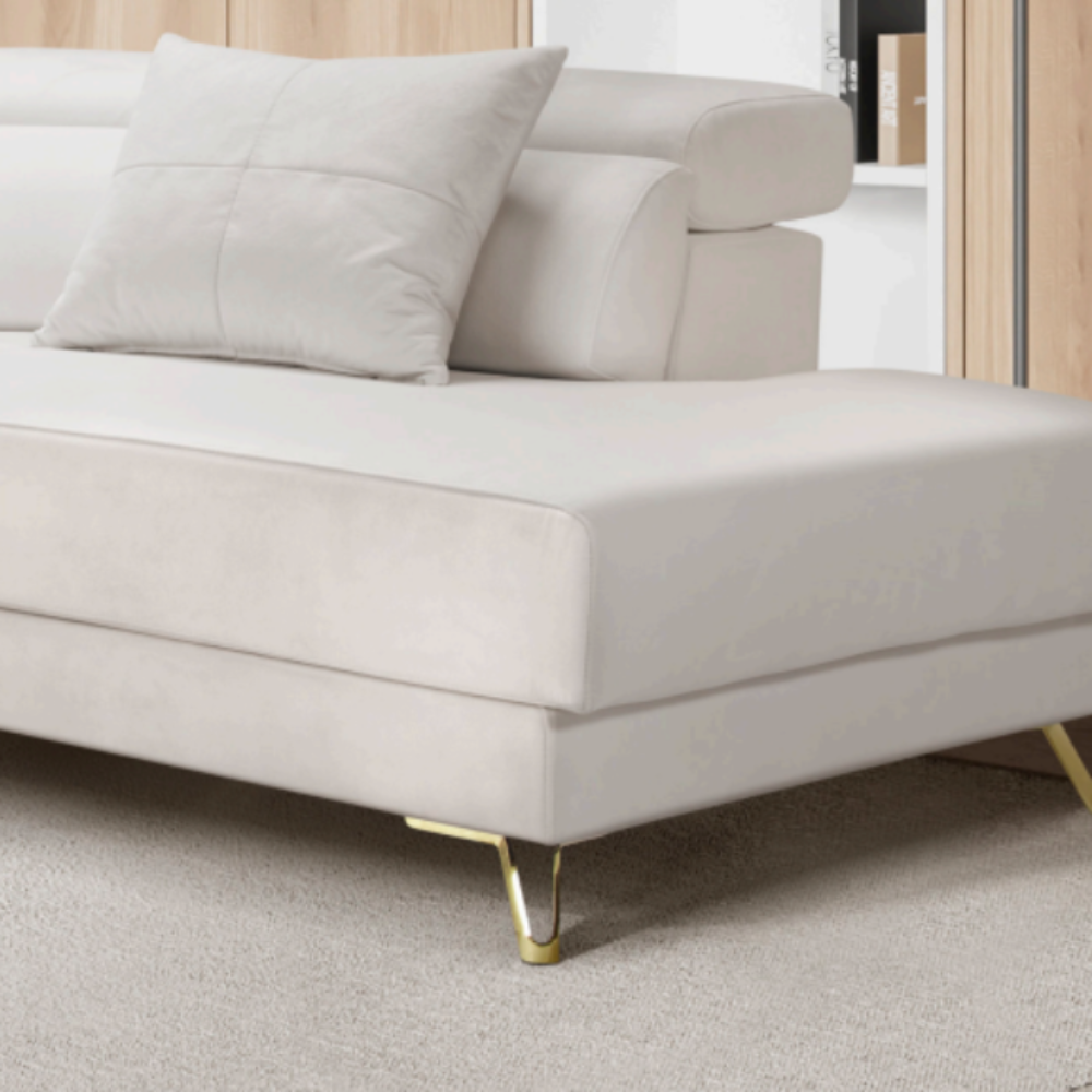 Rinconera de diseño abierto modelo EMPORIO Tapizado Aquaclean