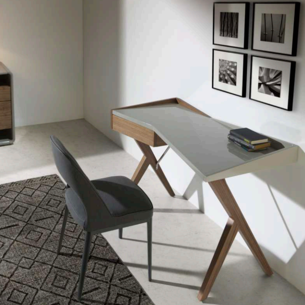 Escritorio Nogal Colección Elegance