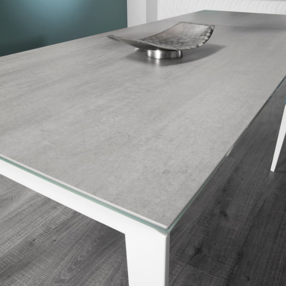 Mesa comedor extensible Modelo IN-G Tapa Porcelánico