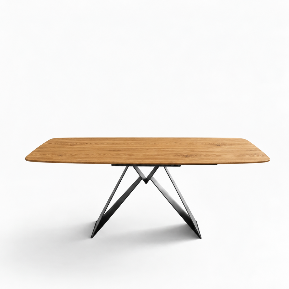 Mesa comedor modelo IN-NFNTY Tapa de Madera
