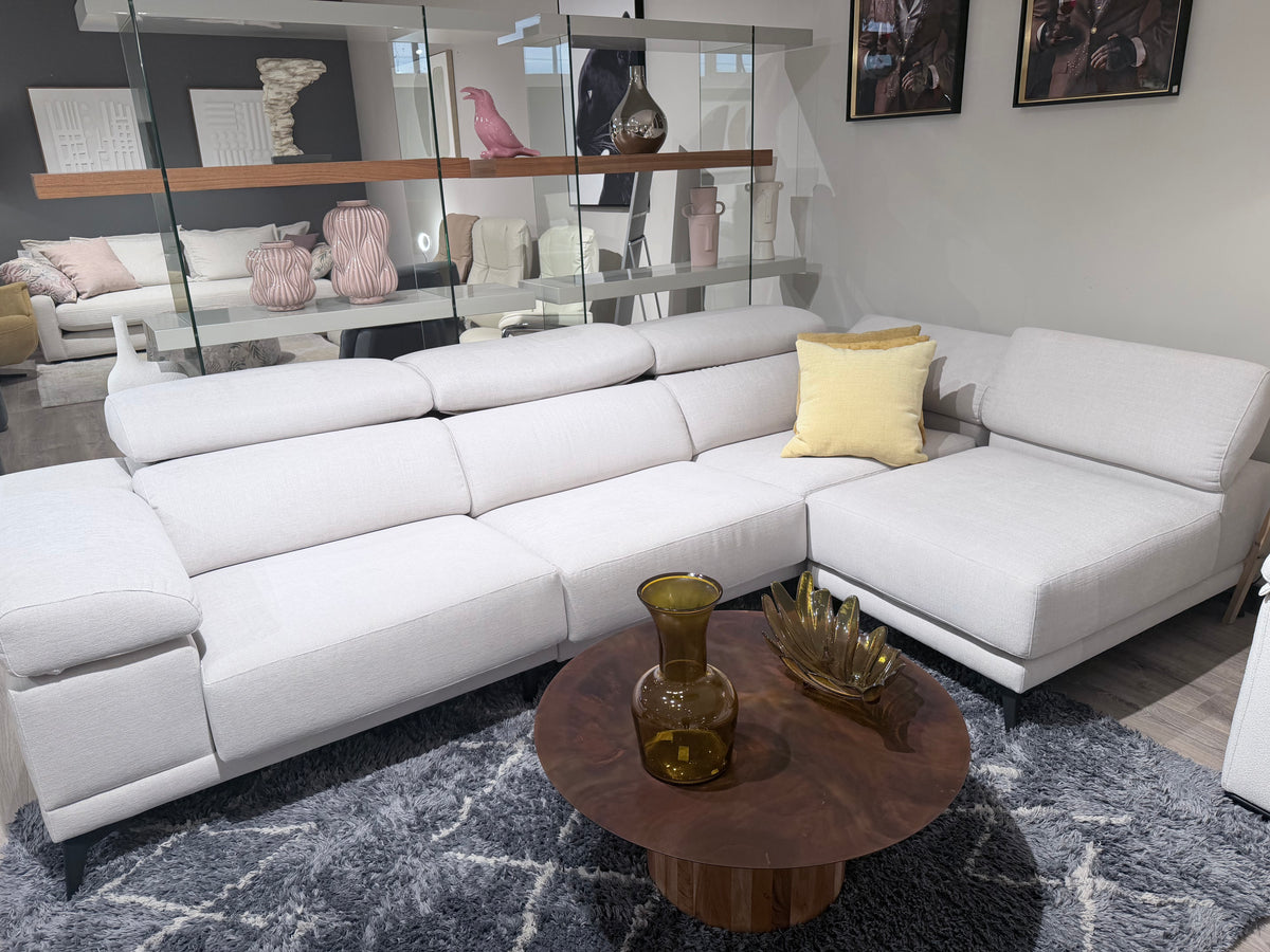 Chaisselongue partida  modelo INZA con asientos deslizantes