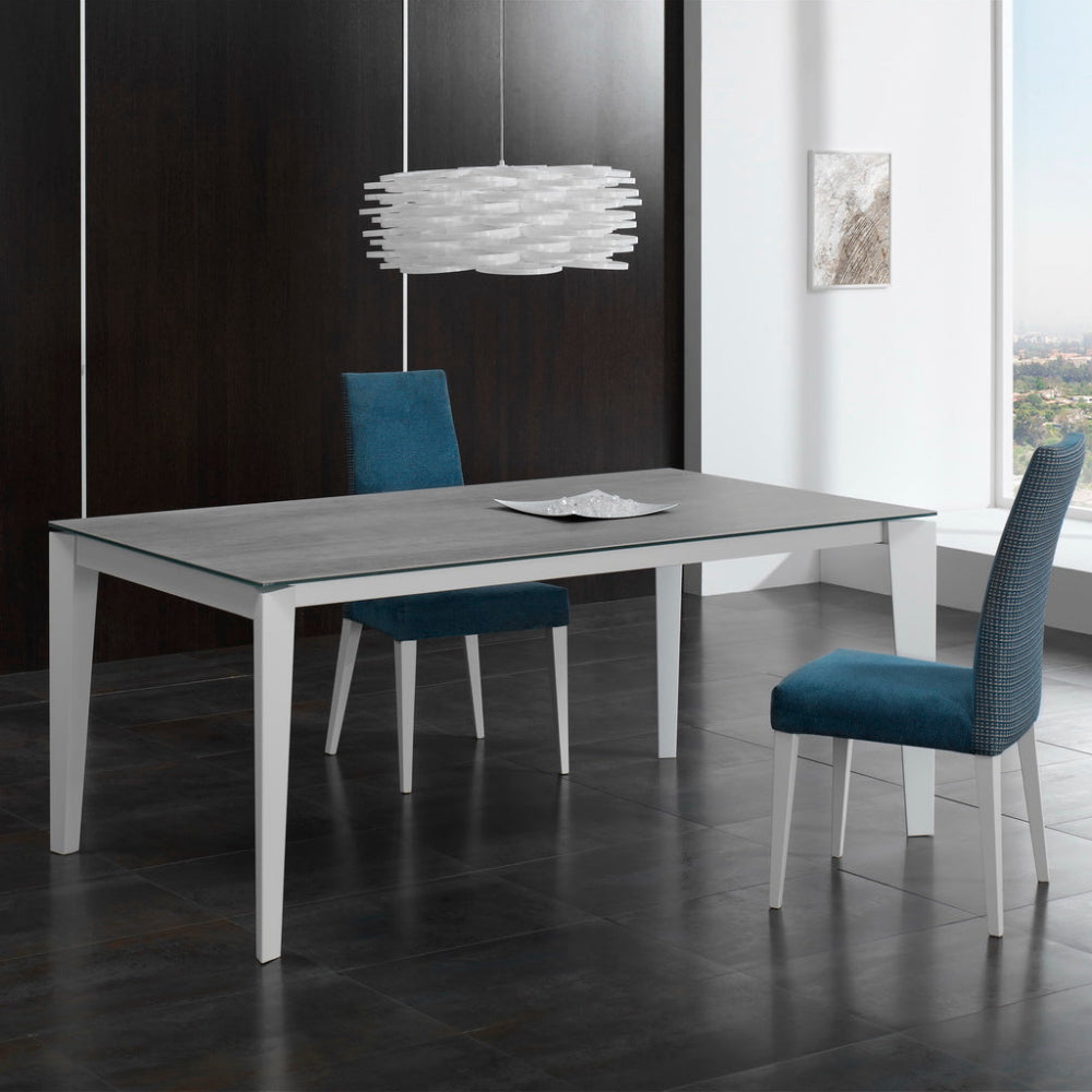 Mesa comedor extensible Modelo IN-G Tapa Porcelánico