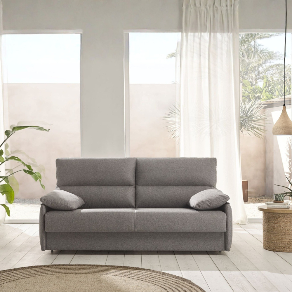 Sofá cama modelo LAGOS con sistema de apertura italiana