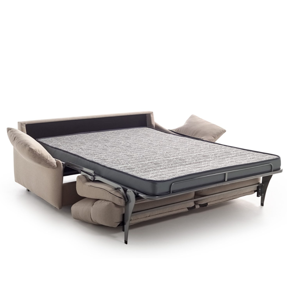 Sofá cama modelo LAGOS con sistema de apertura italiana