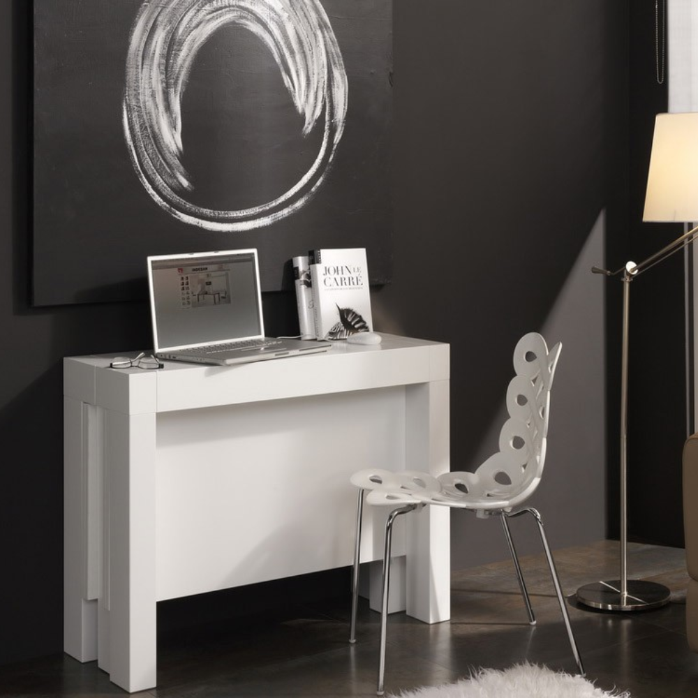 Consola convertible en mesa d ecomedor modelo IN-LMT
