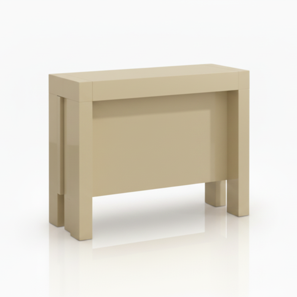 Consola convertible en mesa d ecomedor modelo IN-LMT