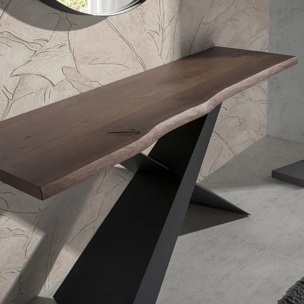 Consola modelo NC-JSPR C WOOD Tapa de madera