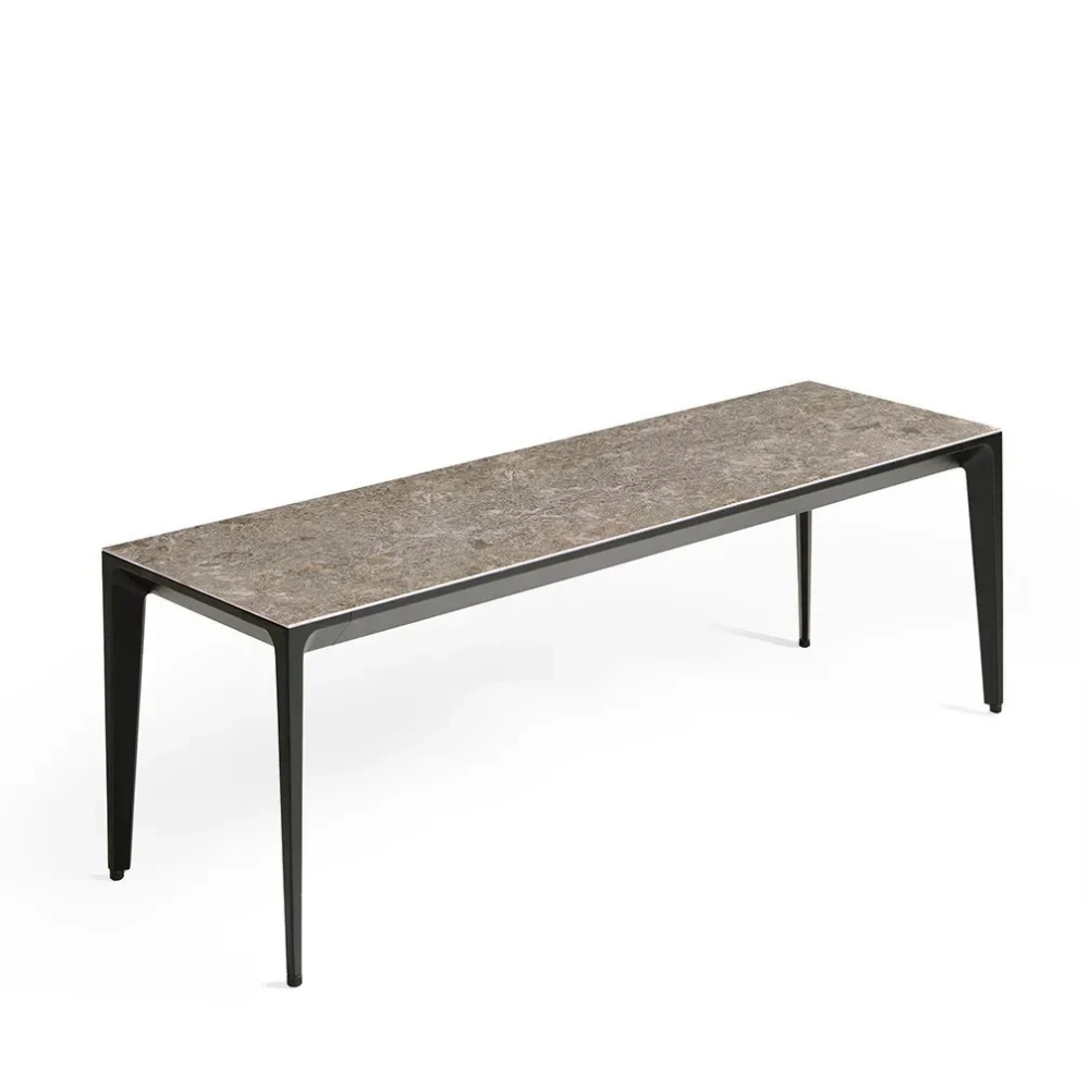 Mesa de centro modelo NC-KK CF A Tapa porcelánico