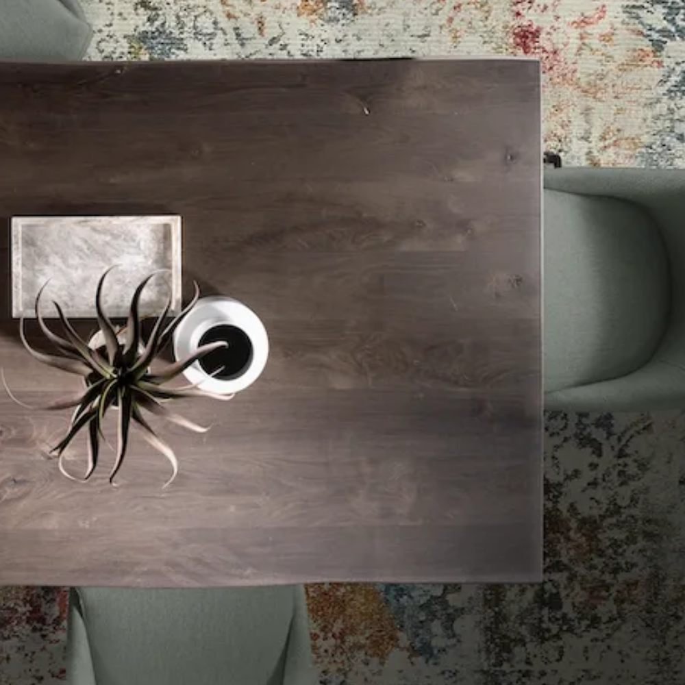 Mesa de Comedor Modelo NC-KV FIX WOOD Tapa de Madera