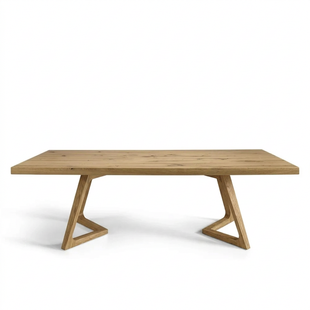 Mesa de Comedor Modelo NC-NL FIX WOOD Tapa de Madera