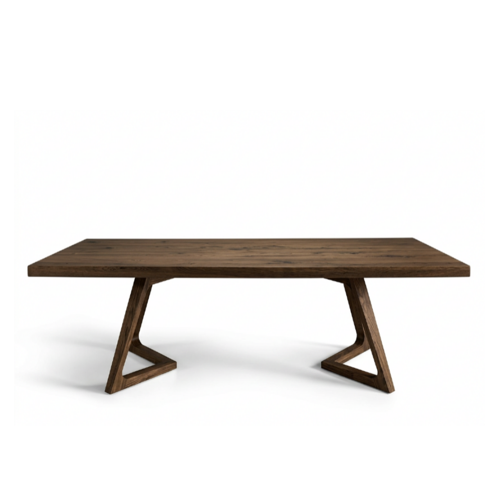 Mesa de Comedor Modelo NC-NL FIX WOOD Tapa de Madera
