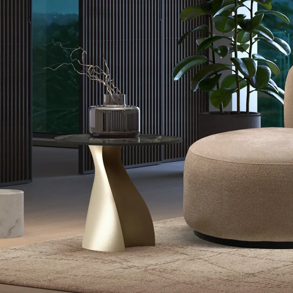 Mesa auxiliar modelo NC-NV A Tapa porcelánico