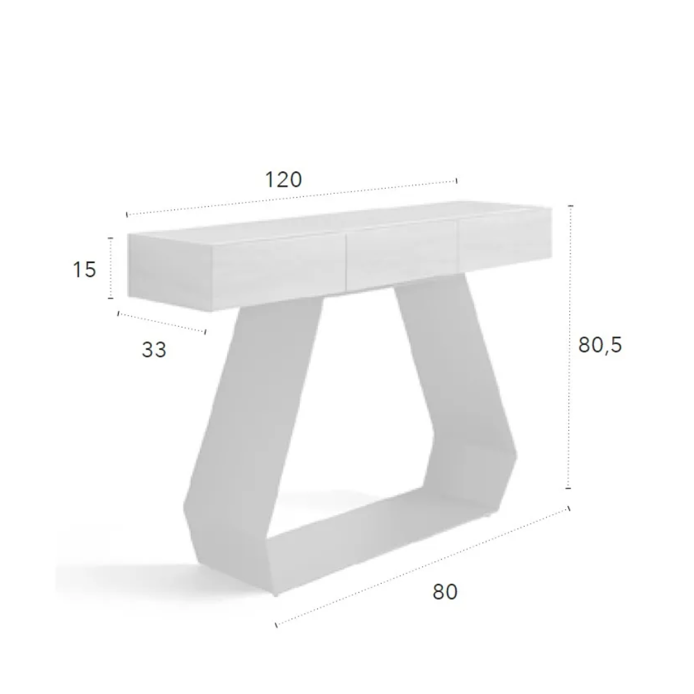 Consola modelo NC-RS C Tapa porcelánico