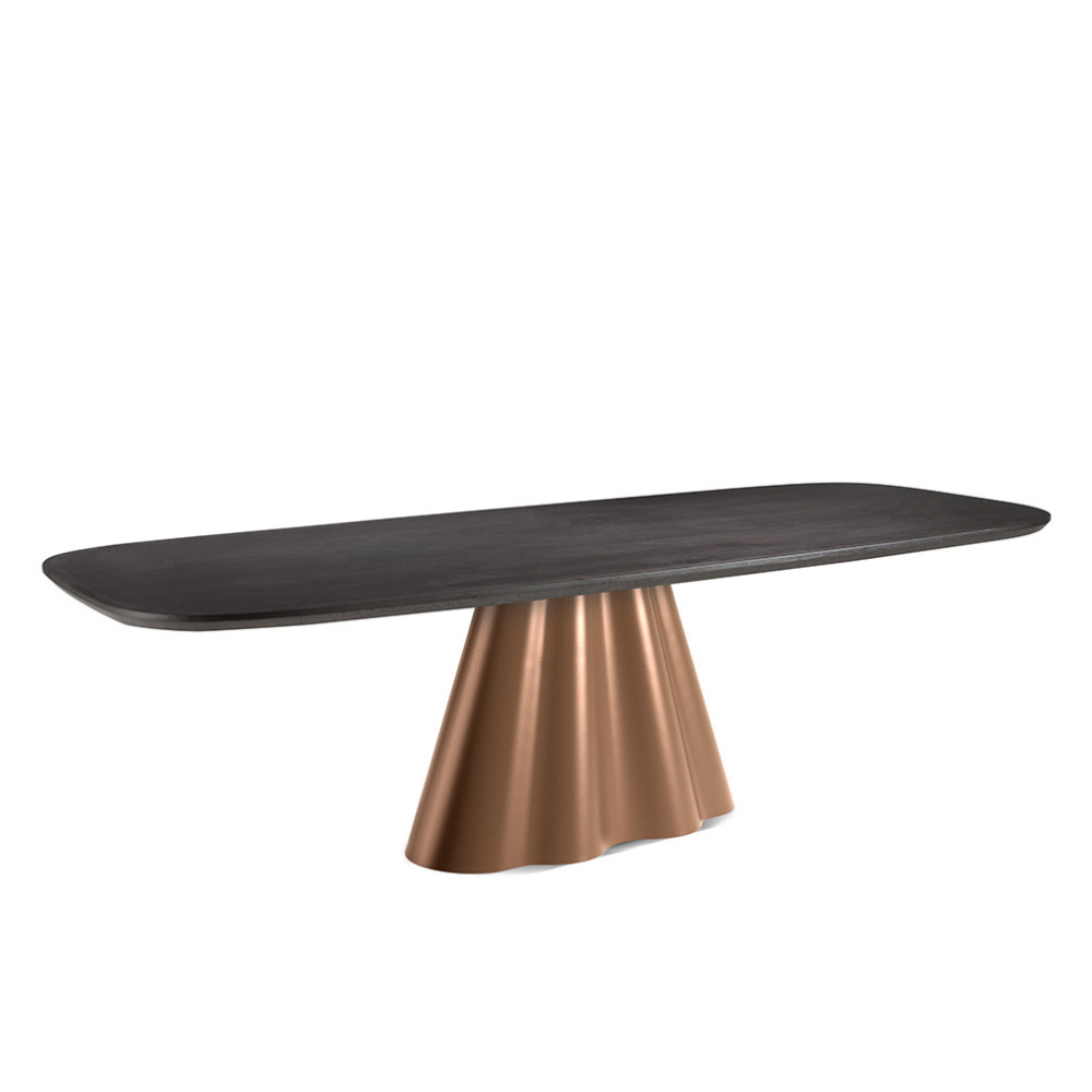 Mesa de Comedor Modelo NC-FLM FIX WOOD Tapa de Madera