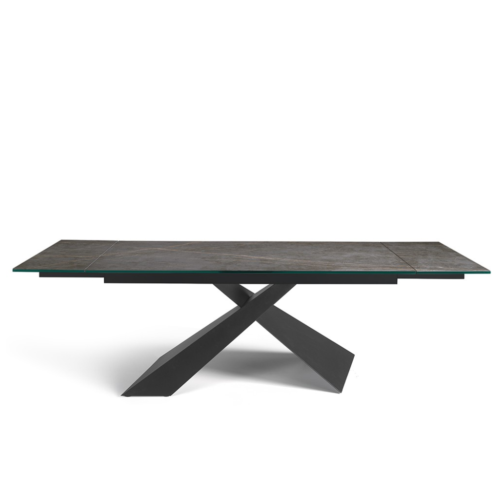 Mesa de Comedor Extensible Modelo NC-JSPR EXT KER Tapa de Porcelánico