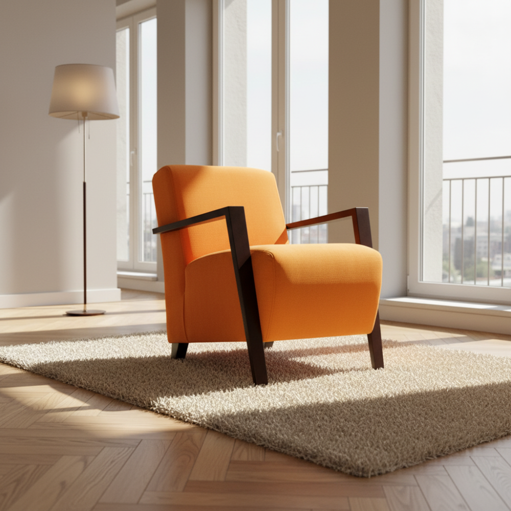 Sillón de diseño modelo NEMO Tapizado Lido