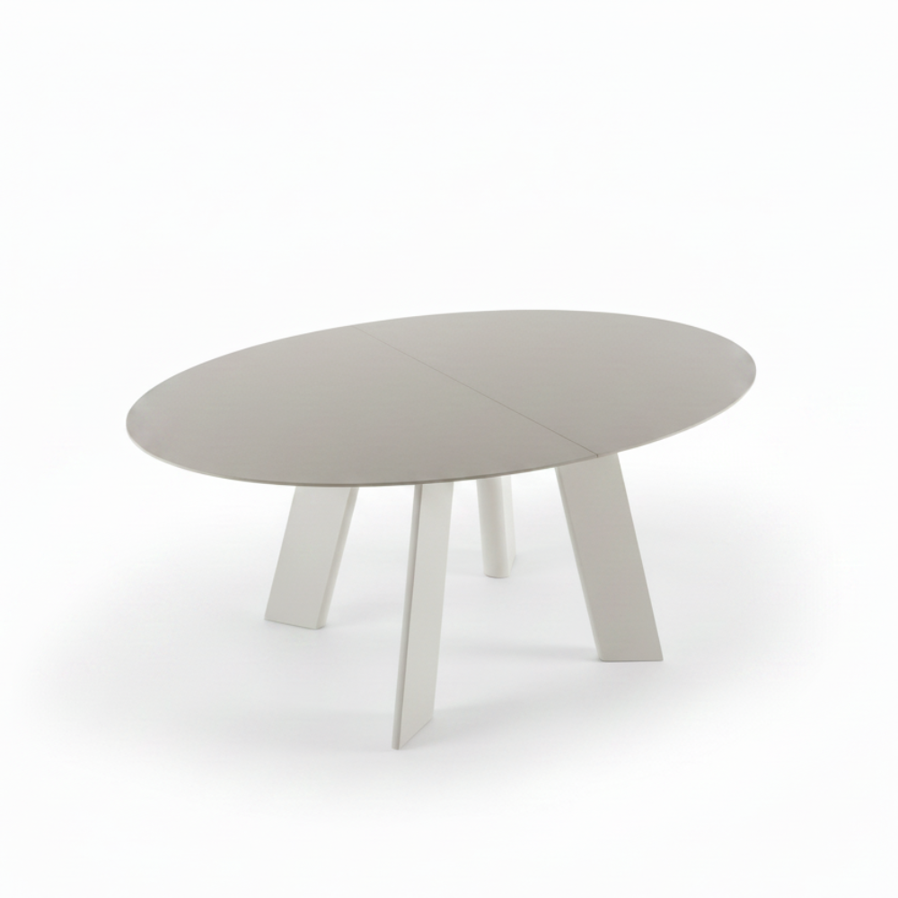 Mesa extensible de diseño circular modelo RTBHM