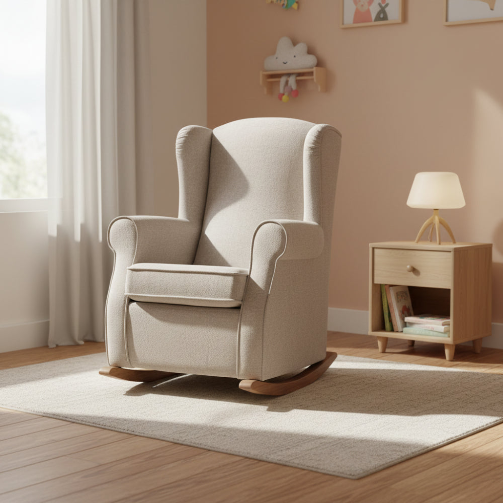 Sillón orejero modelo ORBE con balancín