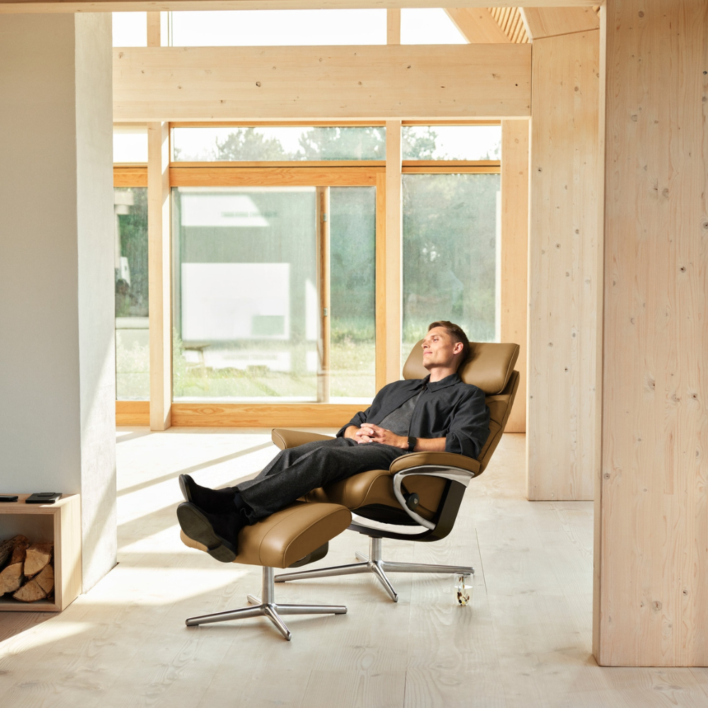 Sillón Stressless modelo Paul Pie Cross Plus™ System Balance Adapt™